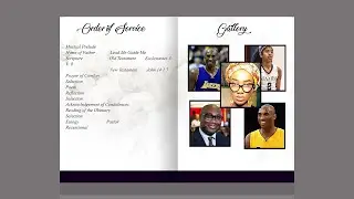 How To Design An Obituary Card | Photoshop Tutorial | Part 2