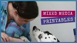 Mixed Media Visual Art Form | Mixed Media Art Journal Page