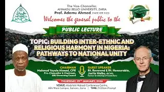 Building Inter-Ethnic and Religious Harmony in Nigeria: Pathways to National Unity