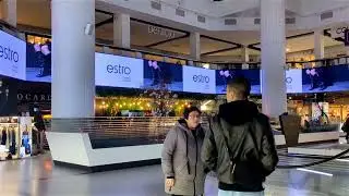 👠 Реклама ESTRO на медіафасаді ТРК МОСТ-Сіті, 1 рівень, вул. Королеви Єлизавети II, 2, Дніпро