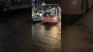 TMT Bus thane 9 pm heading to chendani thane station #reels #entertainment #mumbai #shortsviral