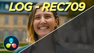 LOG zu REC709 // 5 einfache Methoden für die richtige Conversion in Davinci Resolve
