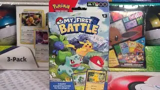 My First Battle (Pikachu & Bulbasaur) Unboxing
