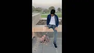 Cool VIDEO Effect | My foot stumble and break to pieces | Cool video effect