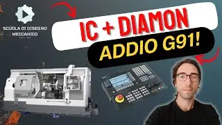 CNC SinuTrain: Comando IC (Coordinate Incrementali) - Programmazione Flessibile con DIAMON