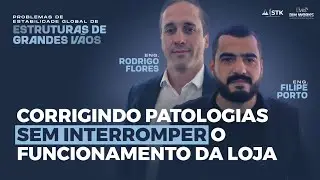 Corrigindo patologias sem interromper o funcionamento da loja - Corte de LIVE BIM WORKS