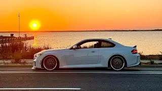 2023 BMW M2 S58 ARM MOTORSPORTS Catless downpipes / crossover pipe 💥G87 M2 (BURNOUT)