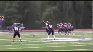 Juniata Football Wins Centennial Play of the Week (Sept. 21, 2013)