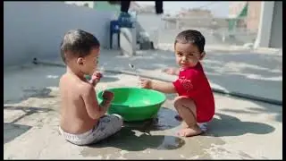 Subah ho gyi mamu😂😘||twins||Nitesh koge 