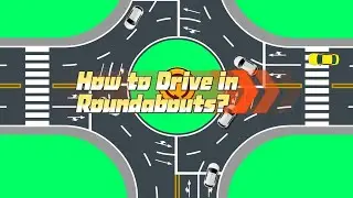 The Ultimate Roundabout Guide 🔄: Which Lane? When to Signal?#roundabout #drivingtips #learnerdriver 