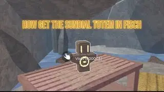 How to find the sundial totem in Roblox fisch￼ #minecraft #flipnote3d #musicgenre #croissant