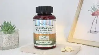 Calcium Magnesium Zinc Tablets &ndash; Bone, Muscle & Immune Support