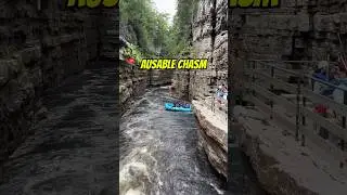 RAFTING 🛶in the Adirondacks for Beginners | Ausable Chasm near Lake  Placid