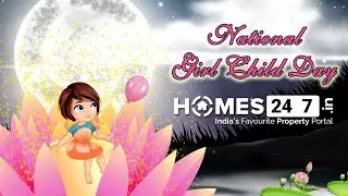 National Girl Child Day 2022 | Girl Child Day Animated | Girl Child Day Whatsapp Status