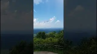 The highest point of Alabama called Cheaha mountain ￼#gsd #Alabama #Cheaha 🐾🙂
