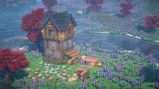 РАБОЧИЙ ДОМ Minecraft 4k | КАК ПОСТРОИТЬ ДОМ РАБОЧЕГО В MINECRAFT