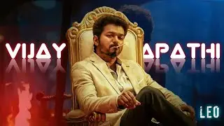 Leo's Lionheart: Thalapathi Vijay's Epic Action Unleashed | Attitude Status
