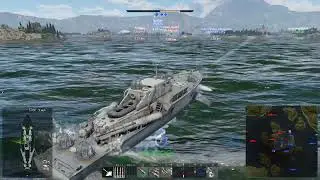 War Thunder; MZ1, Krischan der Grosse, Bf 110 F-2, VS-10; A very close battle!; Naval Arcade