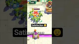 clash royale satisfaction😌.clash royale gameplay|best deck for Clash Royale🎃#trending#viral#explore
