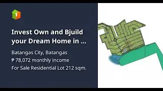 Invest Own and Build your Dream Home in a Residential Lot for Sale; Flexi Terms: Avida Settings Lipa