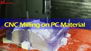 CNC Milling Polycarbonate Material CNC Prototyping