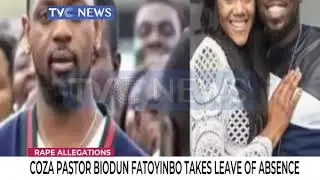 Rape Allegation: COZA Pastor, Abiodun Fatoyinbo takes leave of Absence