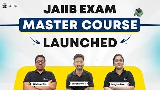 🔴JAIIB Exam Master Course | JAIIB Exam Syllabus & Preparation | JAIIB Online Classes | EduTap