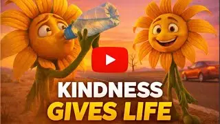 🌻 A Drop of Kindness Can Save a Life | Emotional Summer Story #wordlessstory