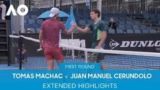 Tomas Machac v Juan Manuel Cerundolo Extended Highlights (1R) | Australian Open 2022