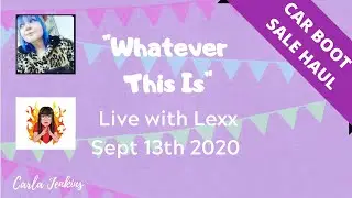 Whatever This Is - Live Sunday Car Boot Haul with Lexx!