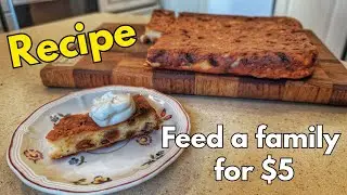 Русский десерт за 5 долларов | Высокобелковый творожный пудинг 🇷🇺 [Просто и вкусно]