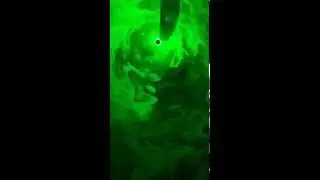 Green Laser Vortex Glove - Laser Tunnel Effect - Halloween FX Props