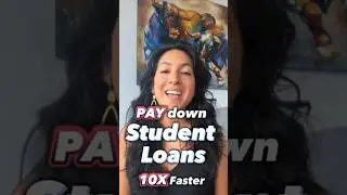 Use THIS strategy to pay off your student loans FAST! #studentloans #biden #loanforgiveness