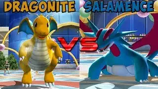 Pokemon battle revolution - Dragonite vs Salamence