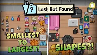 SORTING BY SHAPE & SIZE! | MAYHEM MODE | Lost But Found