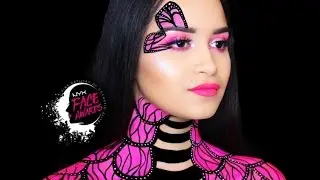 Butterfly Tutorial || NYX Face Awards 2017 USA