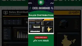 Sales Distribution Excel Dashboard