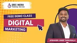 Digital marketing course in telugu | Free Demo | Sree Media Academy | #digitalmarketingcoursetelugu