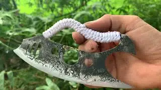 HOW TO MAKE CUSTOM FIXED BLADE SURVIVAL KNIFE HOMEMADE DIY