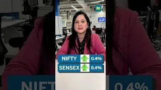 Nifty, Sensex In Green Today. Market Wrap #stockmarket #nifty #ytshort