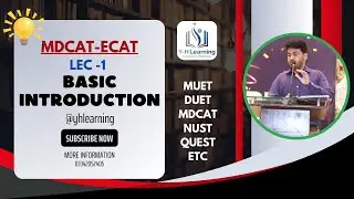 ECAT  | MDCAT | MUET Lec 1 | entry test preparation | MUET entry test prepration