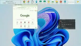 GNU/Linux OS screen cast - Google Chrome 140.0.7339.41 beta mouse hover window/window size issue