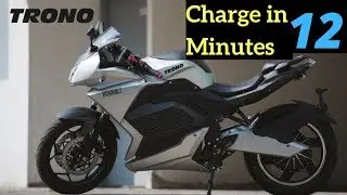 Charge in 12 Minutes Electric Bike Launch in India - Rowwet Trono