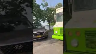 Green Ice Cream Truck - Worlds Fair Marina - Queens - New York - NYC #icecream