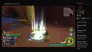 Kingdom Hearts 2 Ultima Weapon treasure chest hunt and possibly some data battles and terra