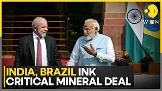 India-Brazil Ink Critical Minerals Pact; PM Modi Hails Boost to Resilient Supply Chains | WION NEWS