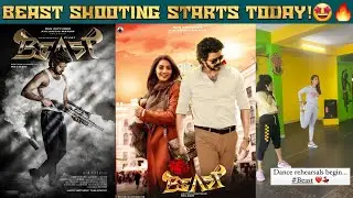 Unexpected Update 🤩🔥 |Beast Shooting Starts Today🥳💥 | Car chase Scene😱 | Leaked Image ! | Thalapathy
