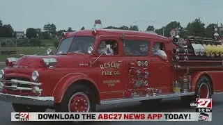 Fire Rescue Company 37 restores original fire truck from 1953