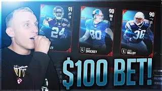 DRAFT CHAMPIONS FOR $100 DOLLARS! THREE LEGEND ROUNDS! Madden 17 Draft Champions