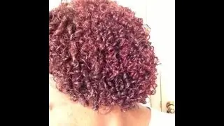 Tightly Curly Method on Short Natural Hair